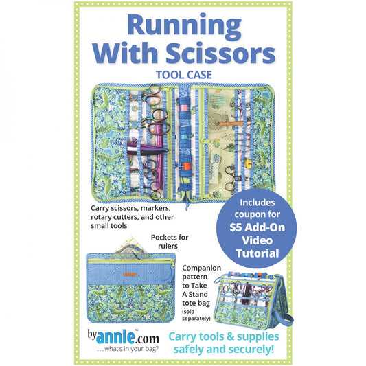 Running with Scissors Tool Case Sewing Pattern