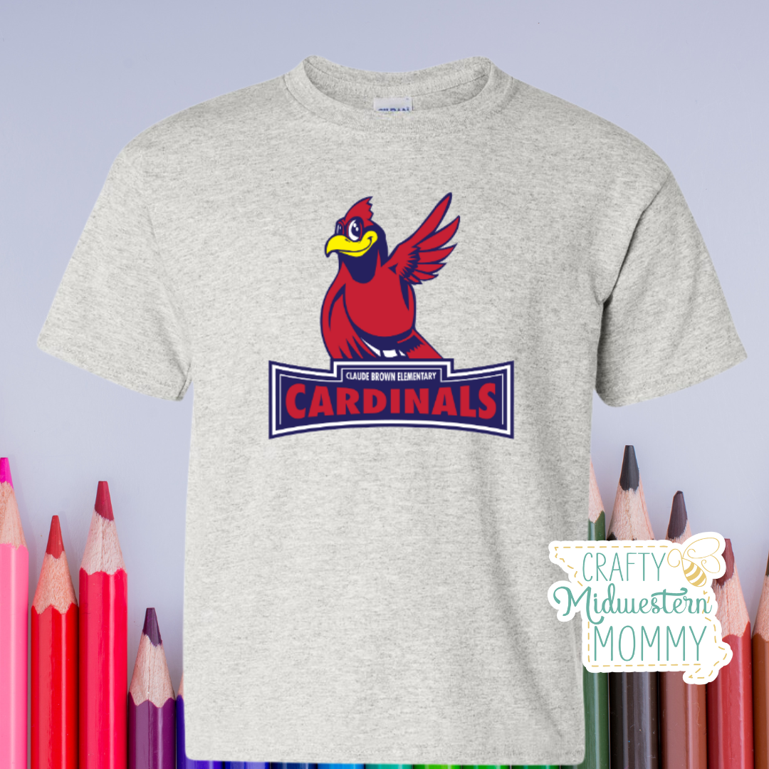Claude Brown Elementary Logo T-Shirt
