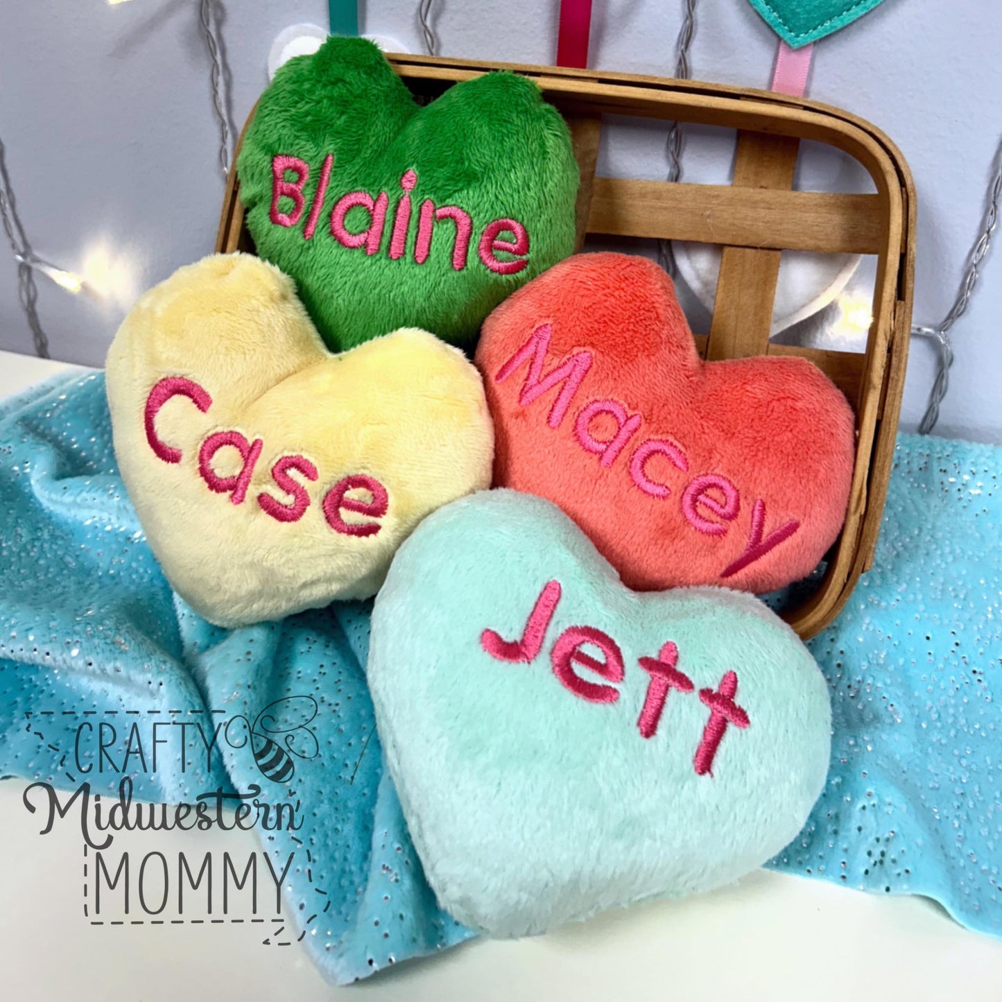 Personalized Heart Stuffie