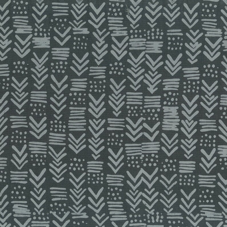 123-76 Pewter - Hoffman Bali Batik