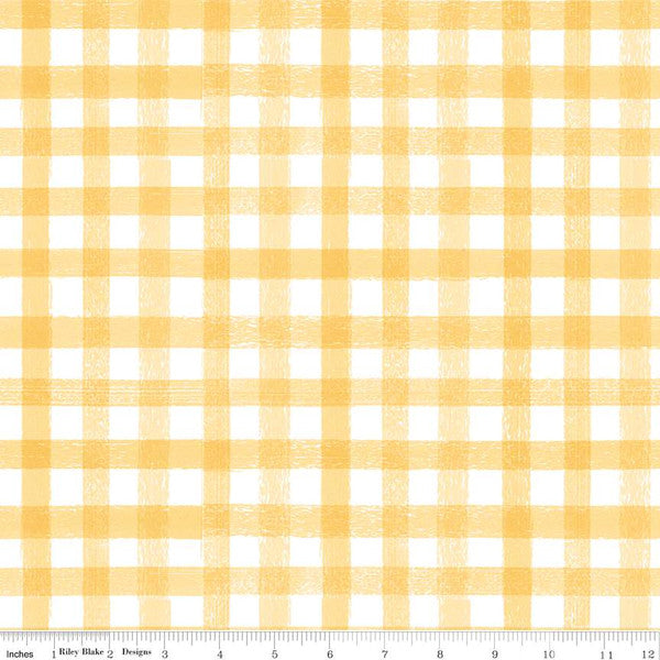 Riley Blake Homemade Gingham Sunshine