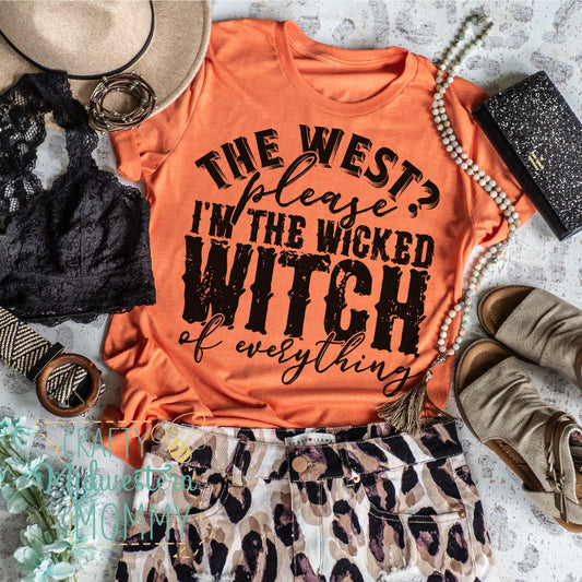 Wicked Witch of Everything Adult Graphic Tee