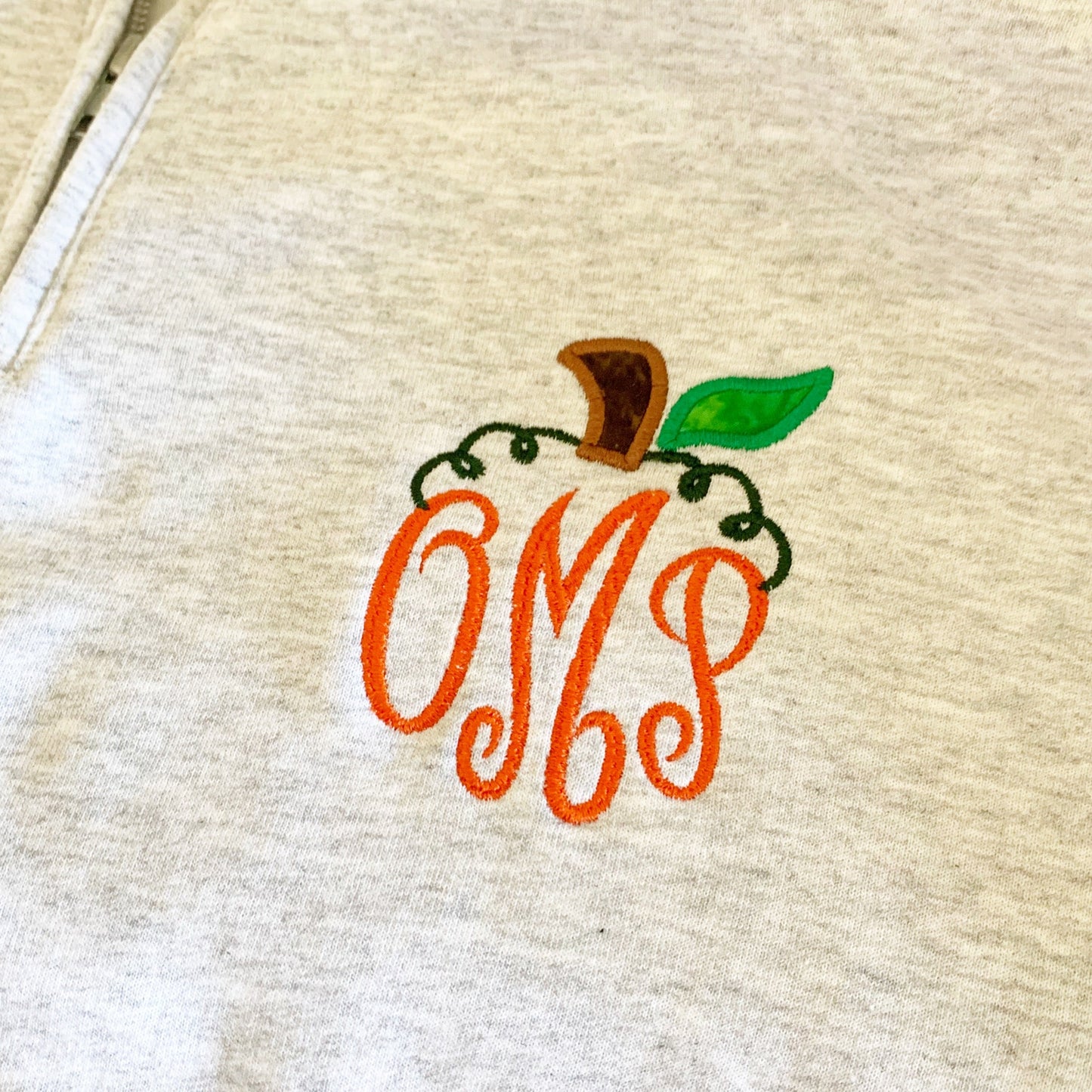 Custom Spot for an Adult Embroidered Quarter Zip