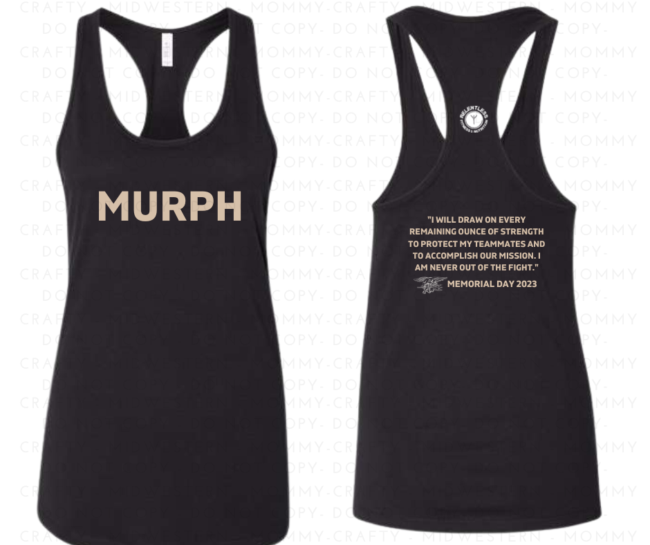 Relentless-MURPH 2023-Racerback Tank