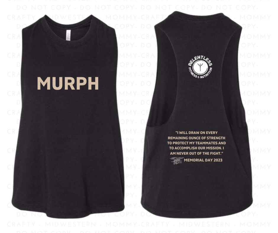 Relentless-MURPH 2023-Crop Tank