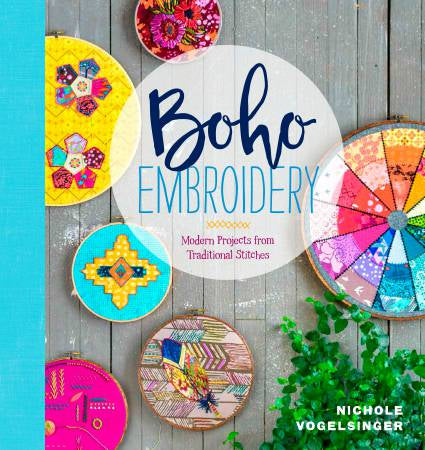 Boho Embroidery Book