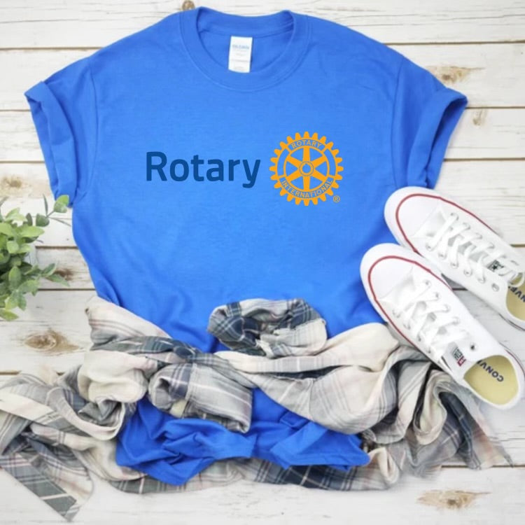 Troy Rotary Club Shirt - Color Logo