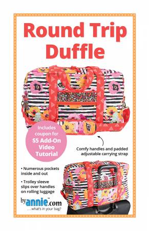 Round Trip Duffle Sewing Pattern