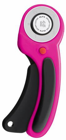 45mm Ergonomic Rotary Cutter Magenta