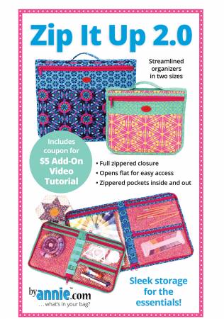 Zip It Up 2.0 Sewing Pattern