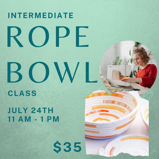 Intermediate Rope Bowl Class