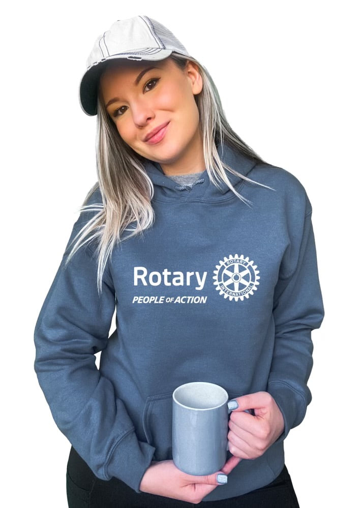 Troy Rotary Club Shirt - White Logo