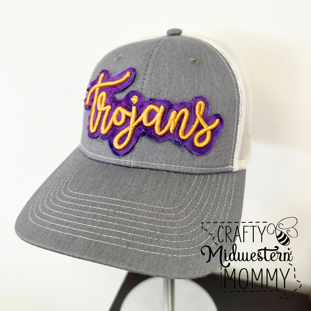 Trojans Patch Snapback Hat