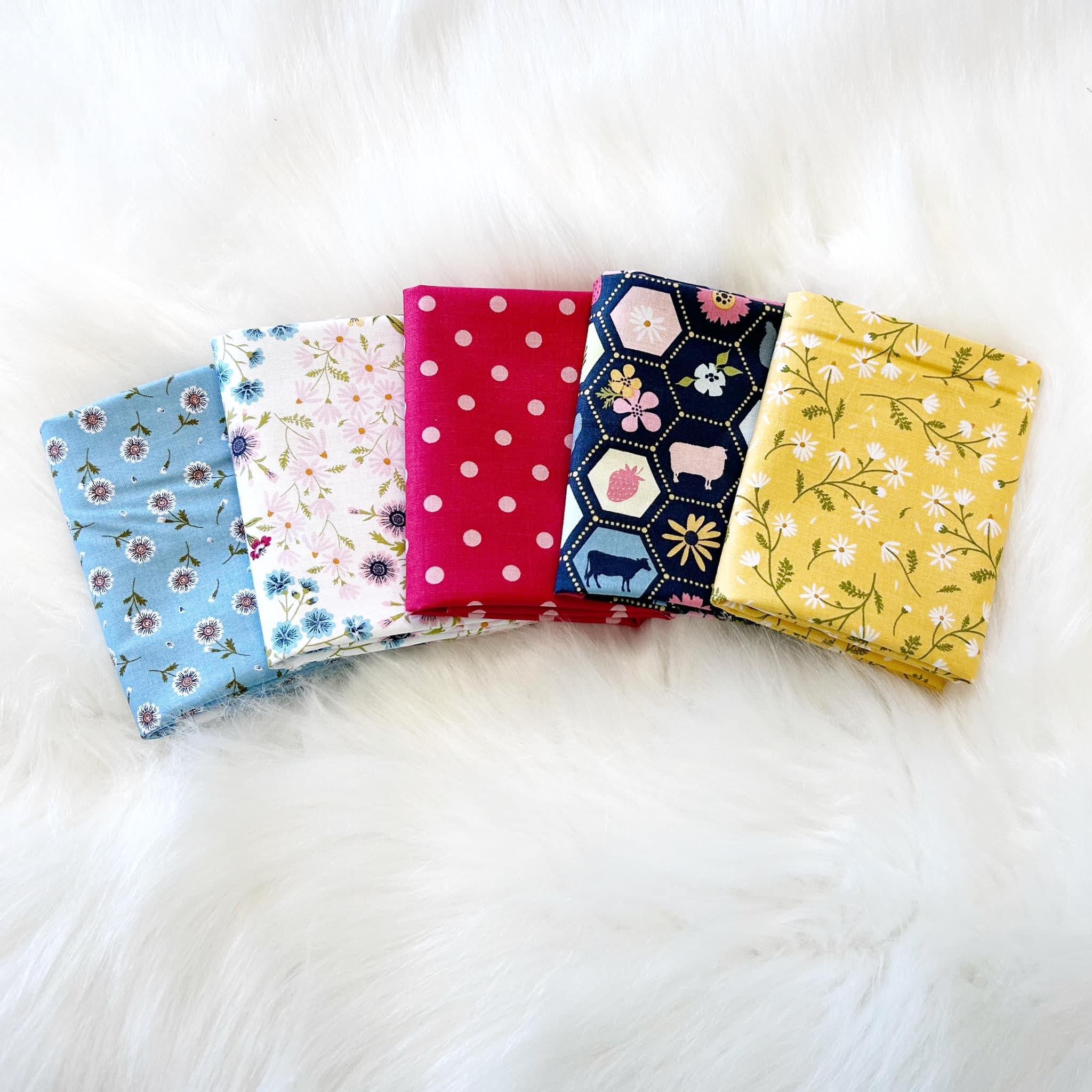 Poppie Cotton Sunshine and Chamomile Fat Quarter Bundle – Crafty ...