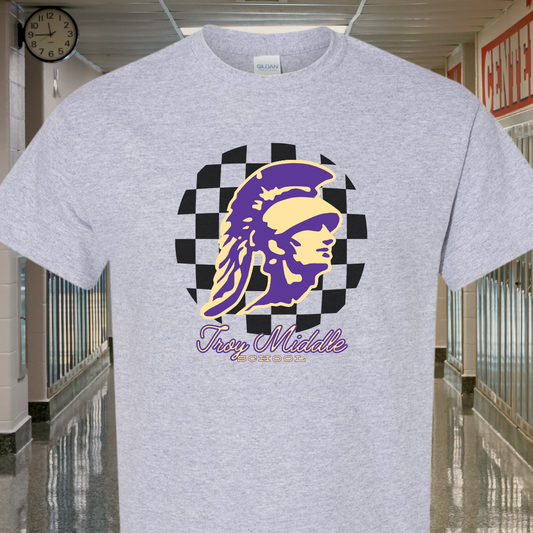 Troy Trojans Retro T-Shirt