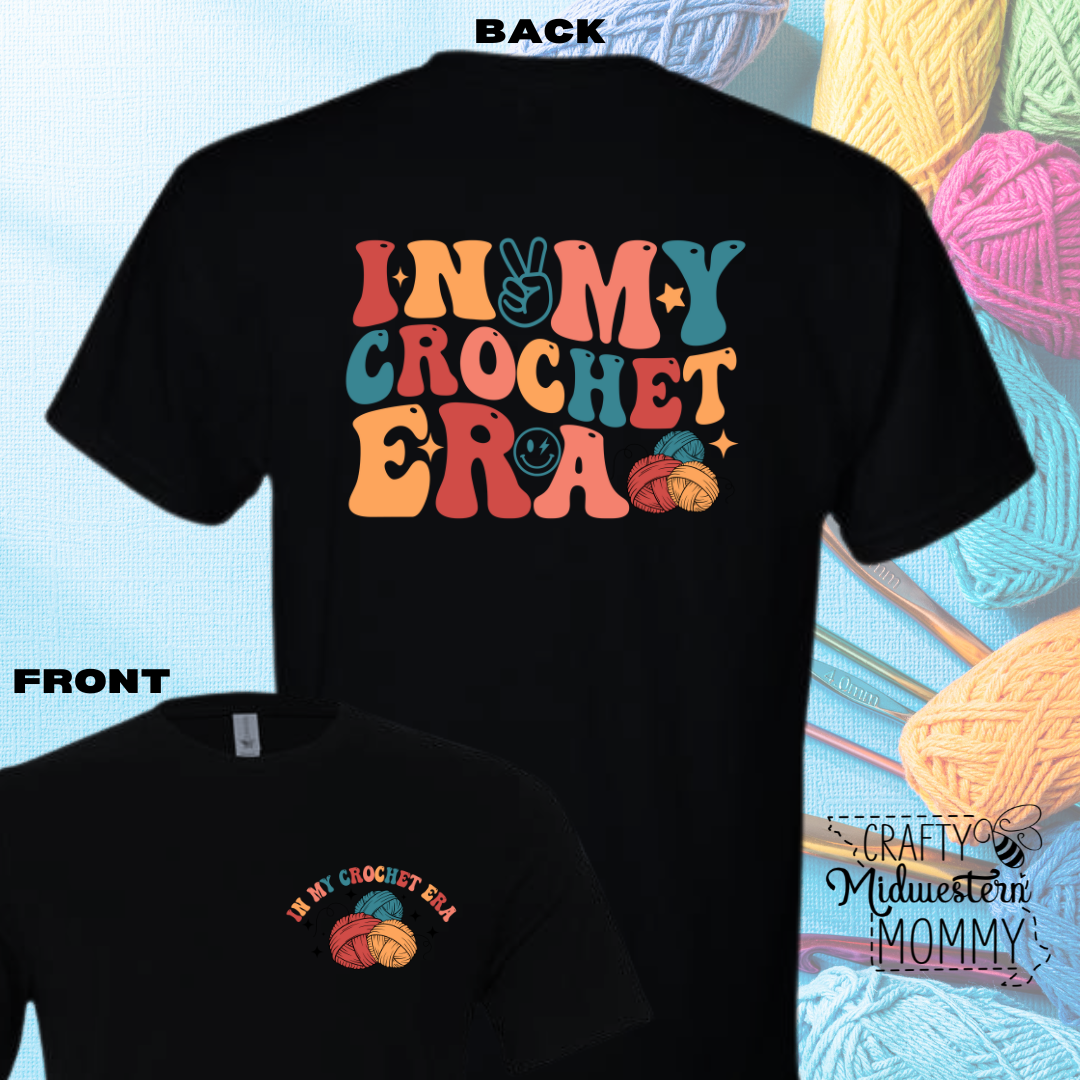 In My Crochet Era Adult Graphic Tee