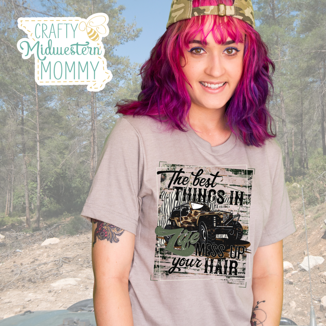 Best Things In Life Off Road Graphic Tee