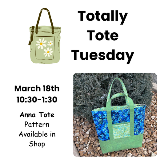 Totally Tote Tuesday- March 18th