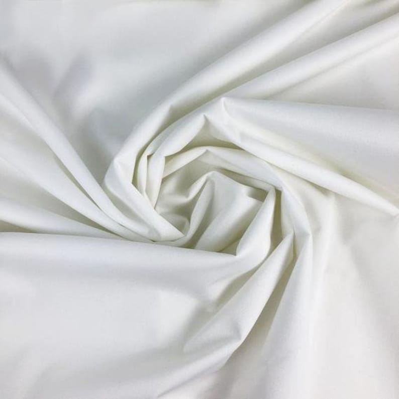White Diaper Cover P.U.L. Polyurethane w/Laminated Film 55in Specialty Fabric
