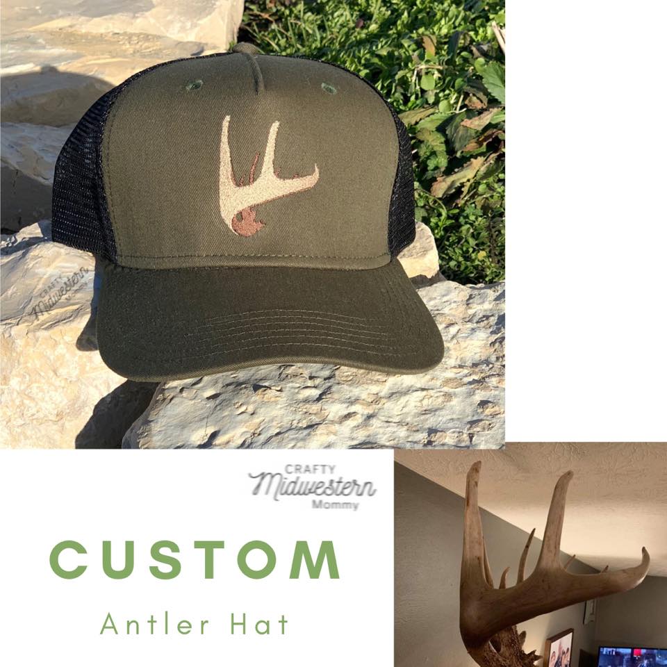 Custom Antler Hat