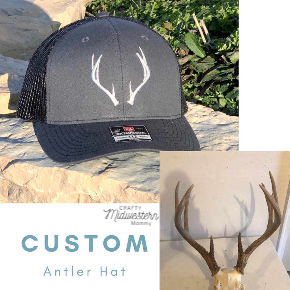 Custom Antler Hat