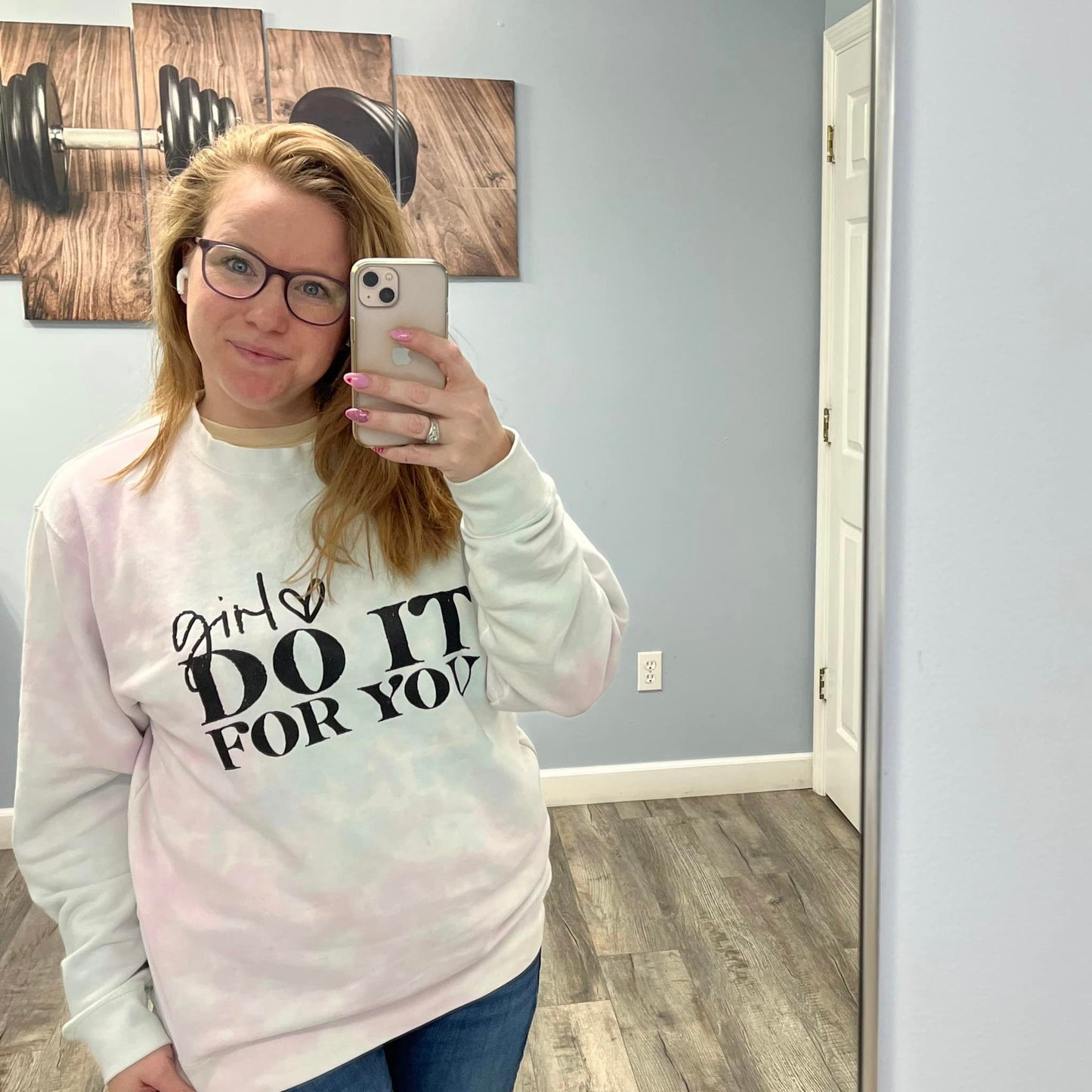 Girl, Do it for You Adult Graphic Top