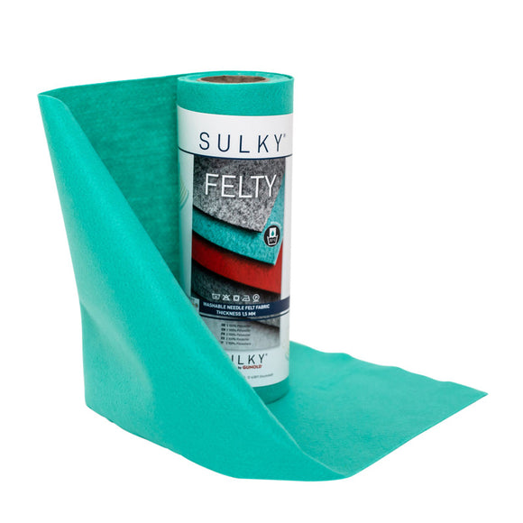 Sulky Felty Embroidery Felt - Turquoise