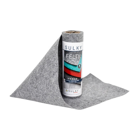 Sulky Felty Embroidery Felt - Heather Grey
