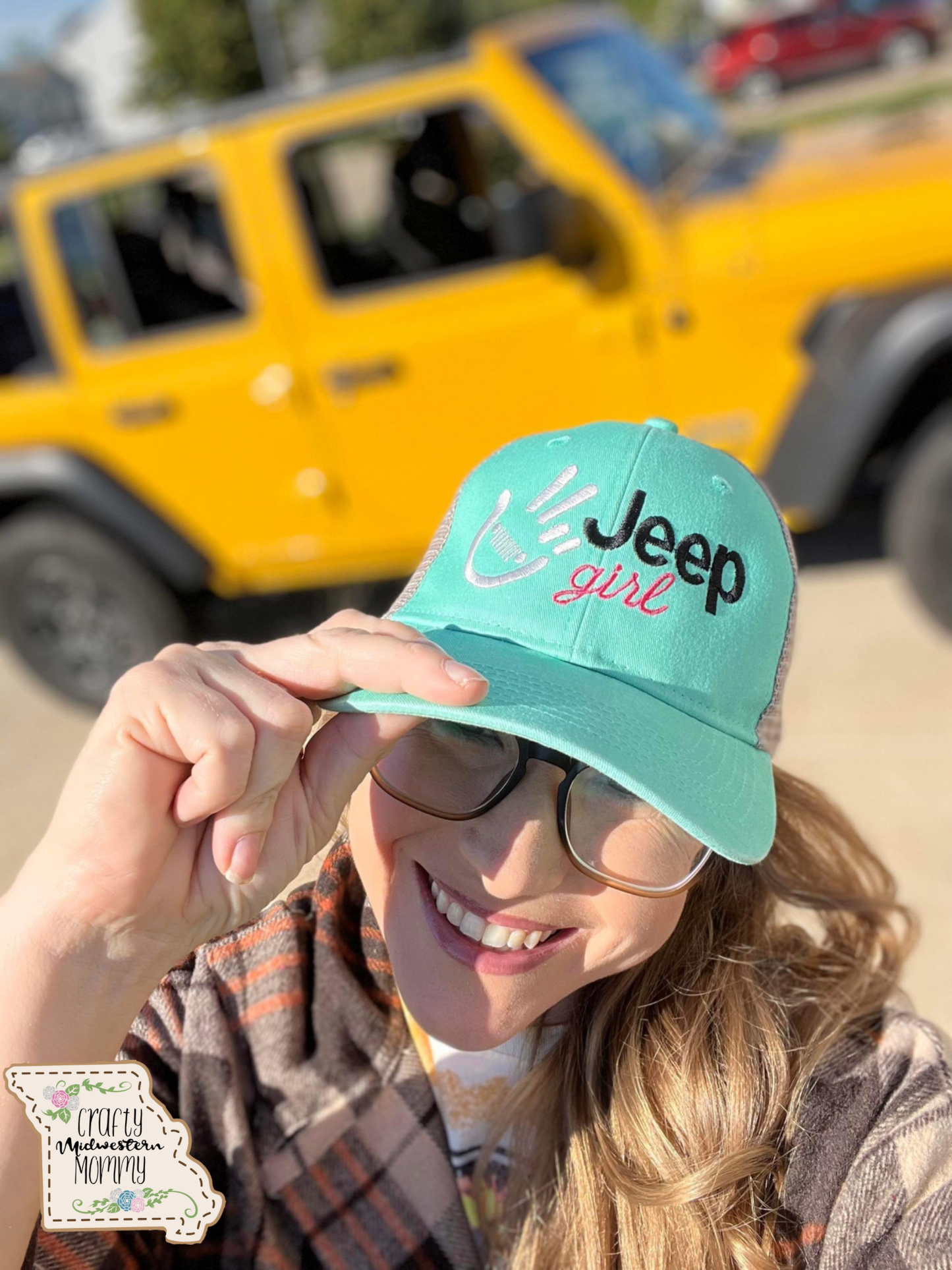 Jeep Girl Ponytail Hat