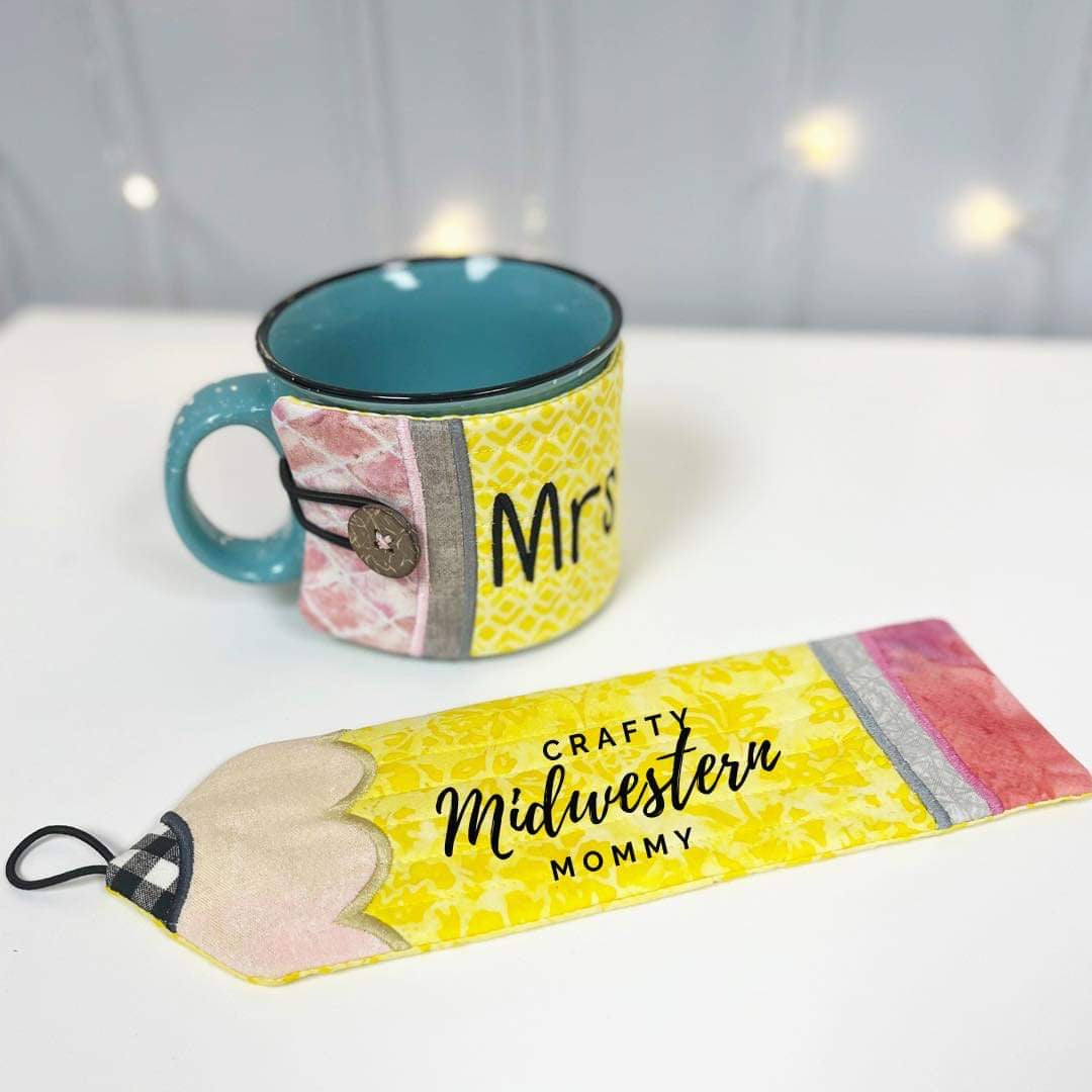 Pencil Shaped Mug Wrap