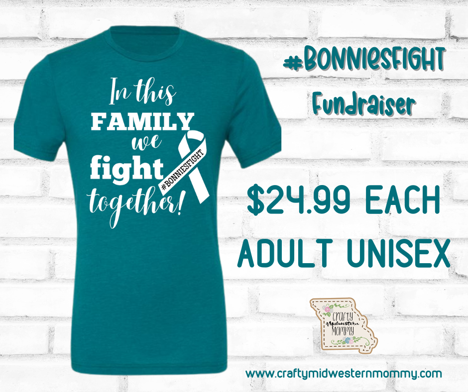 BonniesFight Graphic Tee- Cancer Fundraiser