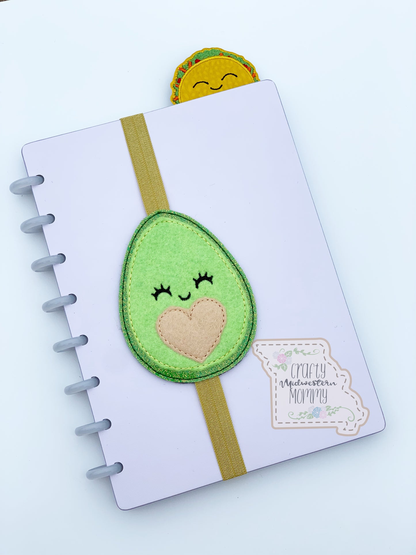 Avocado Planner Band or Bookmark