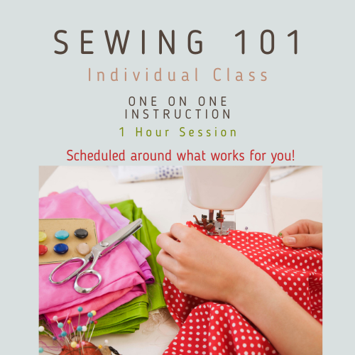 Sewing 101 Class