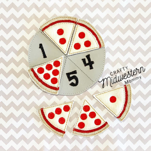 Felt Pizza Counting Game