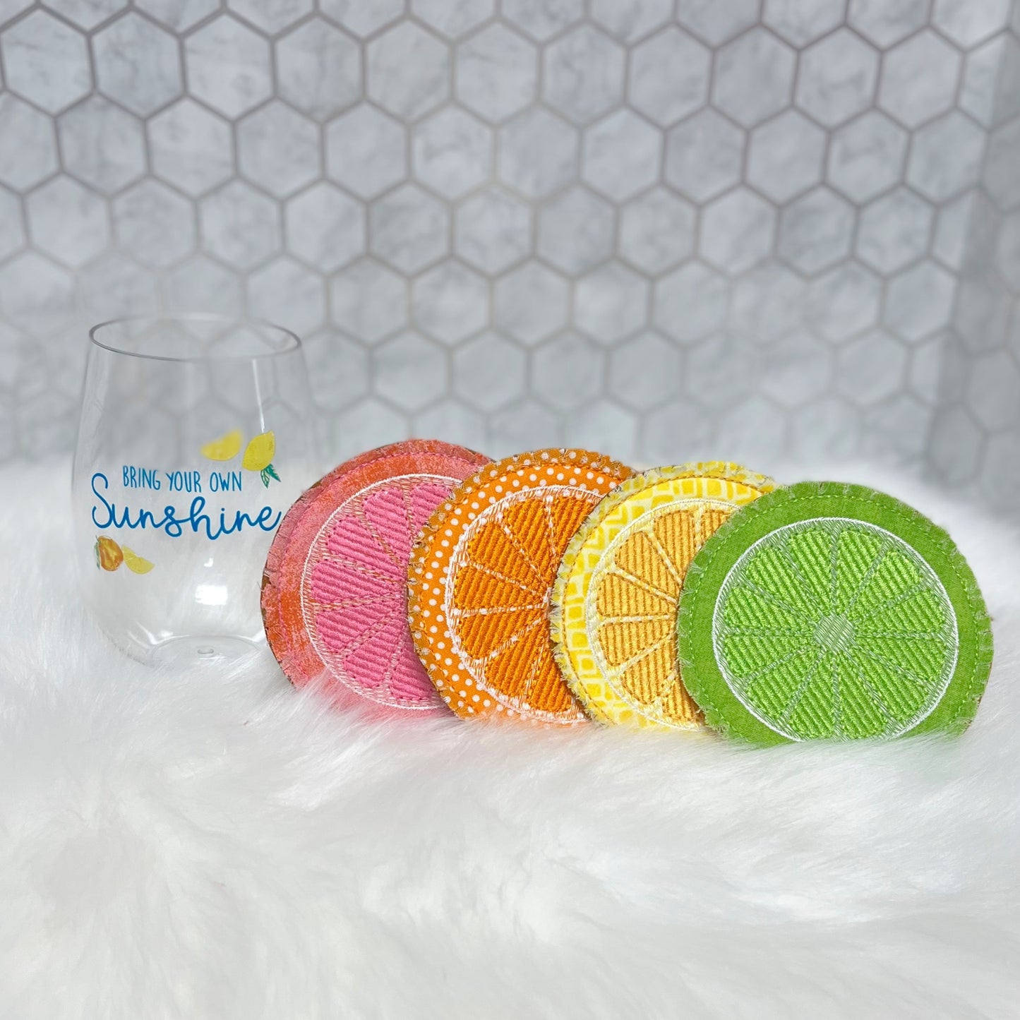 Citrus Coaster Set (set of 4)
