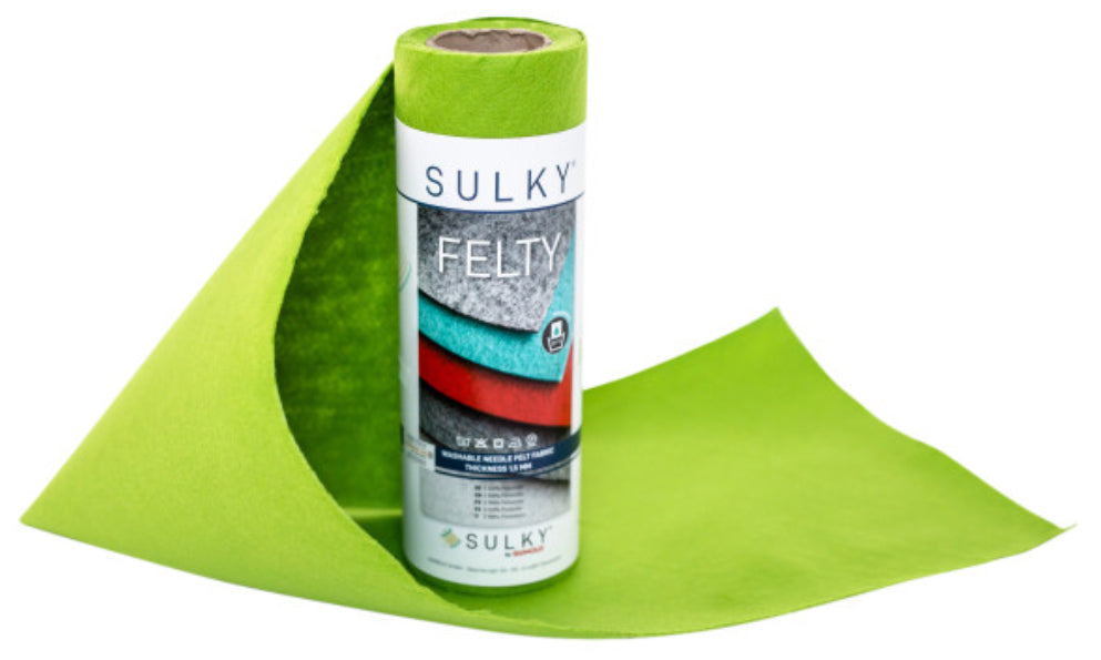 Sulky Felty Embroidery Felt - Green