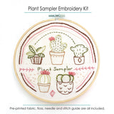 Plant Sampler Embroidery Kit