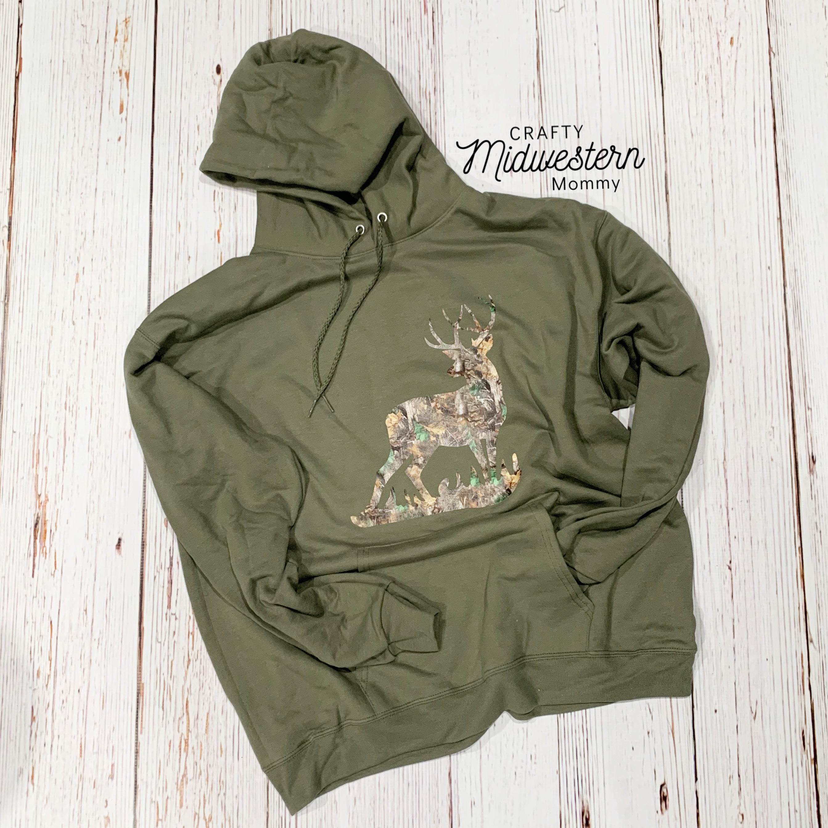 Camo sales deer hoodie