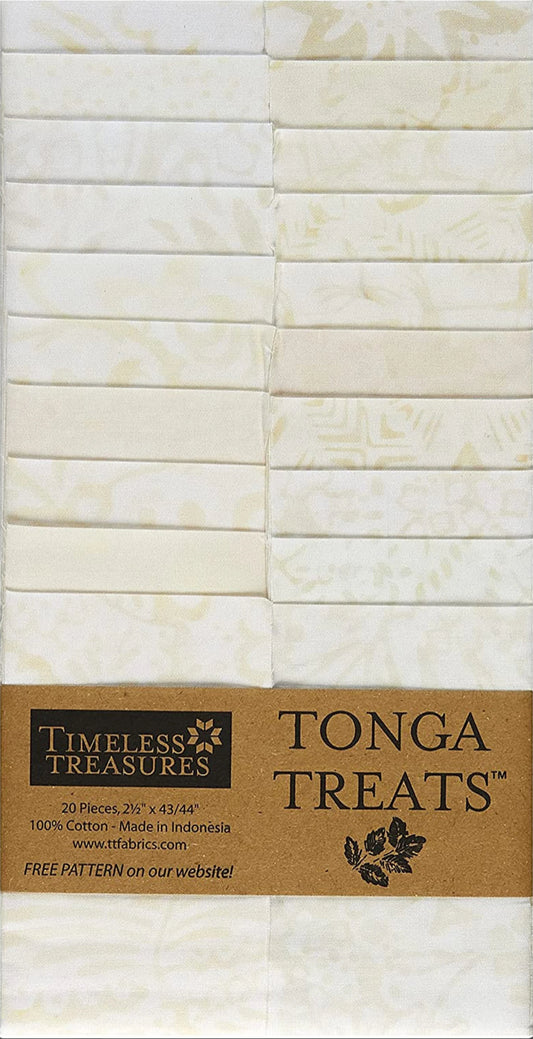 Timeless Treasures Tonga Treats Junior - Crème