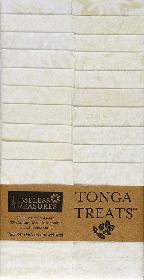 Timeless Treasures Tonga Treats Junior - Crème