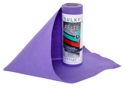 Sulky Felty Embroidery Felt - Purple
