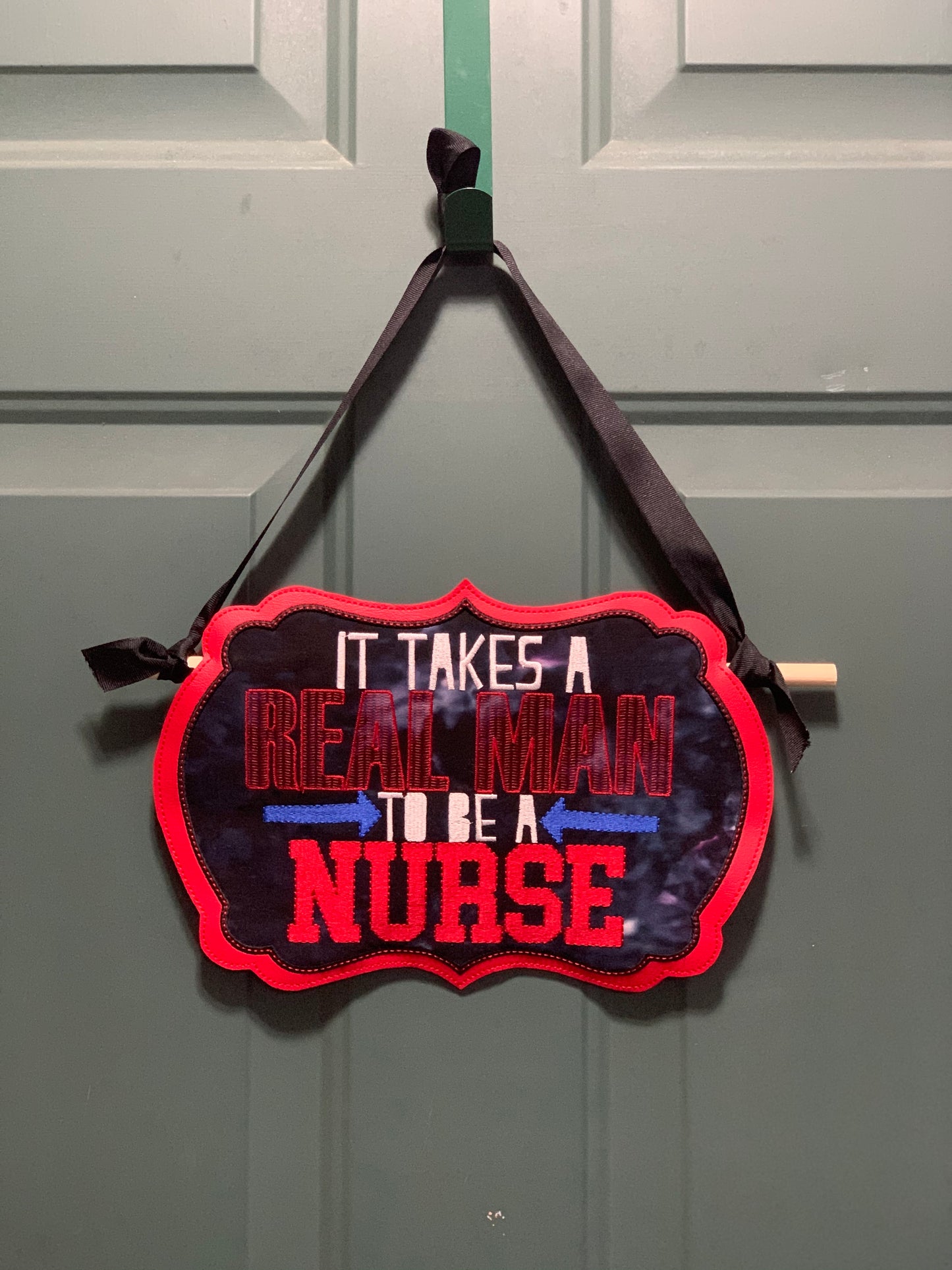Nurse Themed Door Hanger