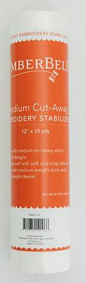 KimberBell Medium Cut-Away Stabilizer 12"x10yd