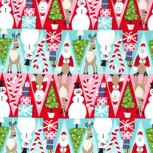 Michael Miller Holiday Row - Multi