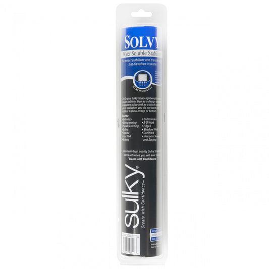 Solvy Lightweight Water Soluble Stabilizer 12in x 9 1/2yds