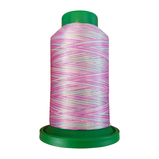 Isacord 40 Polyester Multicolor Variegated Thread 1000m #9912 Tulip