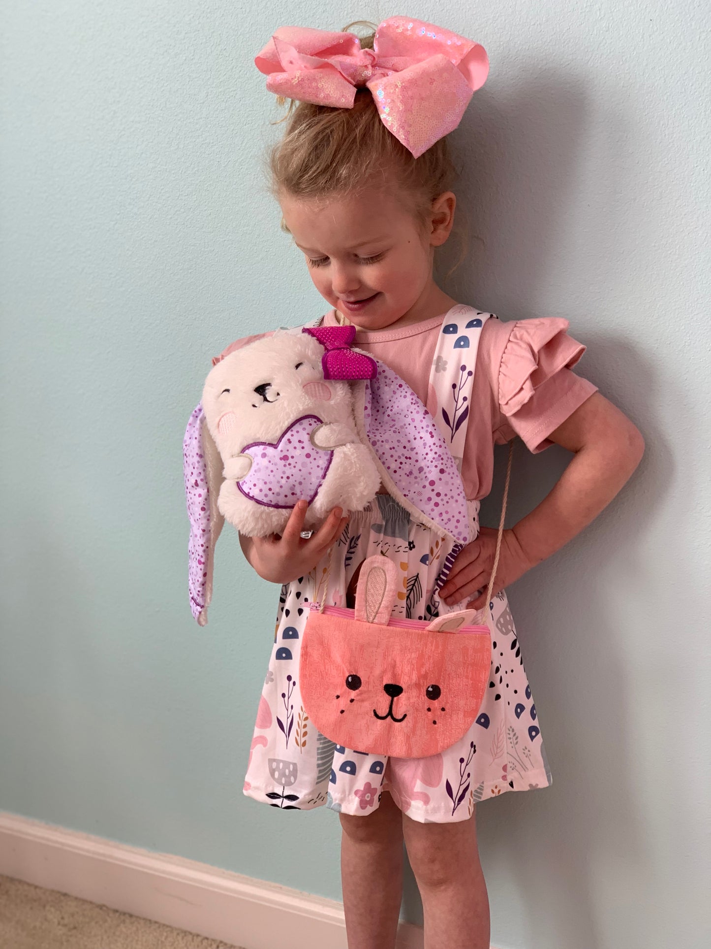 Personalized Floppy Ear Bunny Stuffie