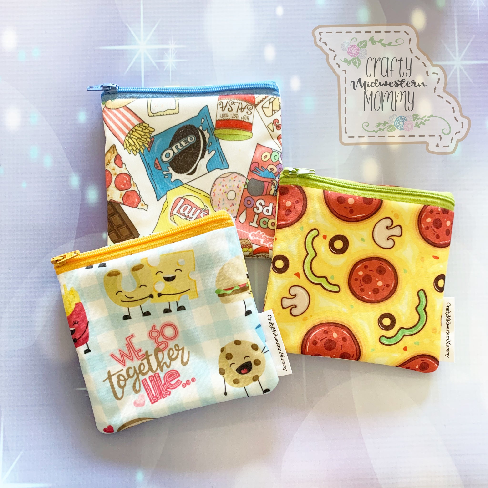 Reusable Zipper Bags Crafty Midwestern Mommy