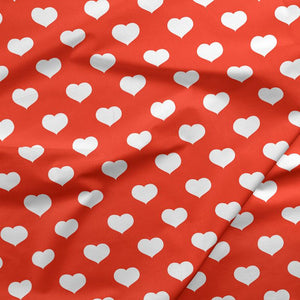 Scandinavian Christmas by The Tiny Garden Red Hearts