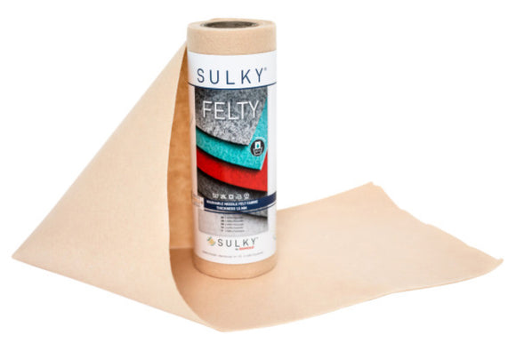 Sulky Felty Embroidery Felt - Beige